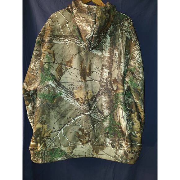REALTREE Extra Camo Hunting Shirt NO SIZE TAG measurements included Men's Shirt - Picture 10 of 12